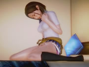 H漫畫 Animated Schoolgirl Masturbating